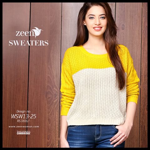 Zeen Winter Sale upto 50 OFF on Women Sweaters Both Instore and